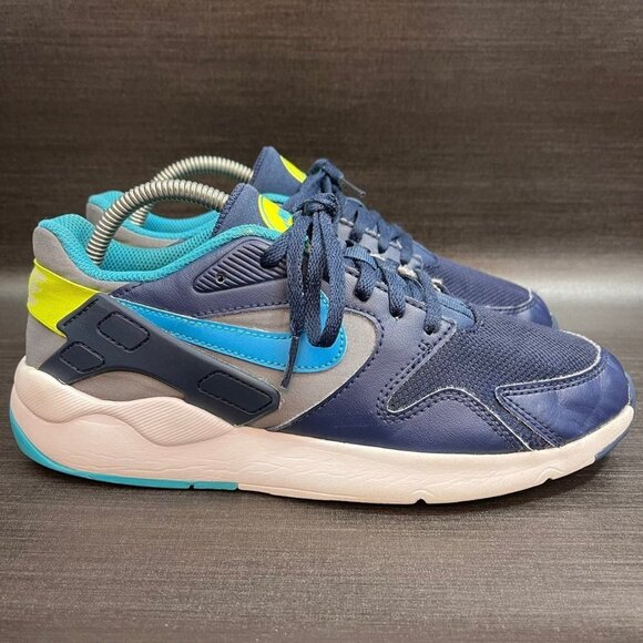 Nike LD‎ Victory Youth Big Kids Size 7 Athletic Running Shoes Blue White - Picture 1 of 11